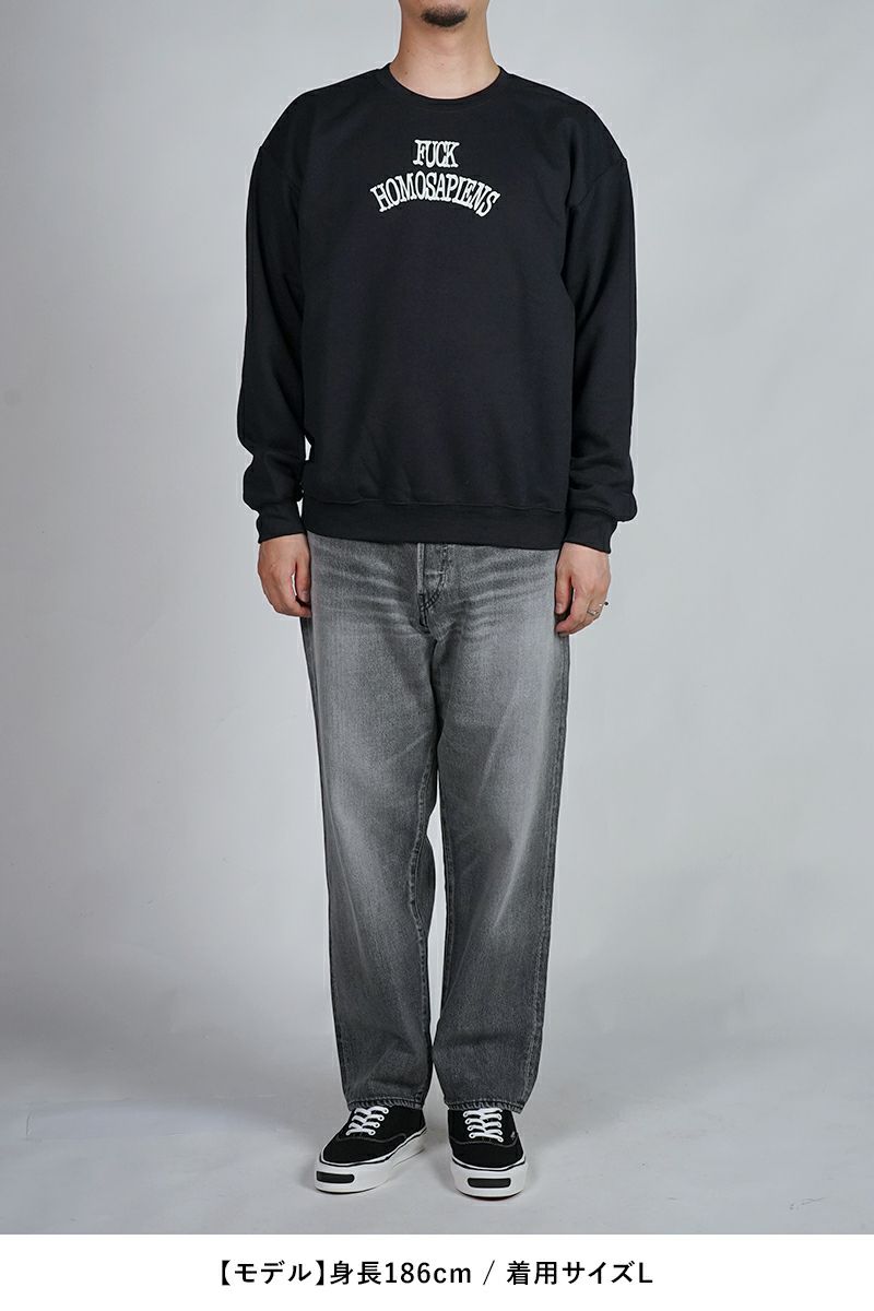 High Scream Center(ハイスクリームセンター)  F××K HOMOSAPIENS ホモサピエンススウェット HSC25FW-CT06