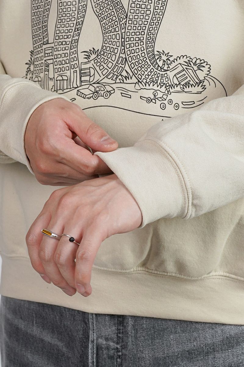 High Scream Center(ハイスクリームセンター)  COLORING LABYRINTH SW カラーリングラビリンスス スウェット HSC25FW-CT07