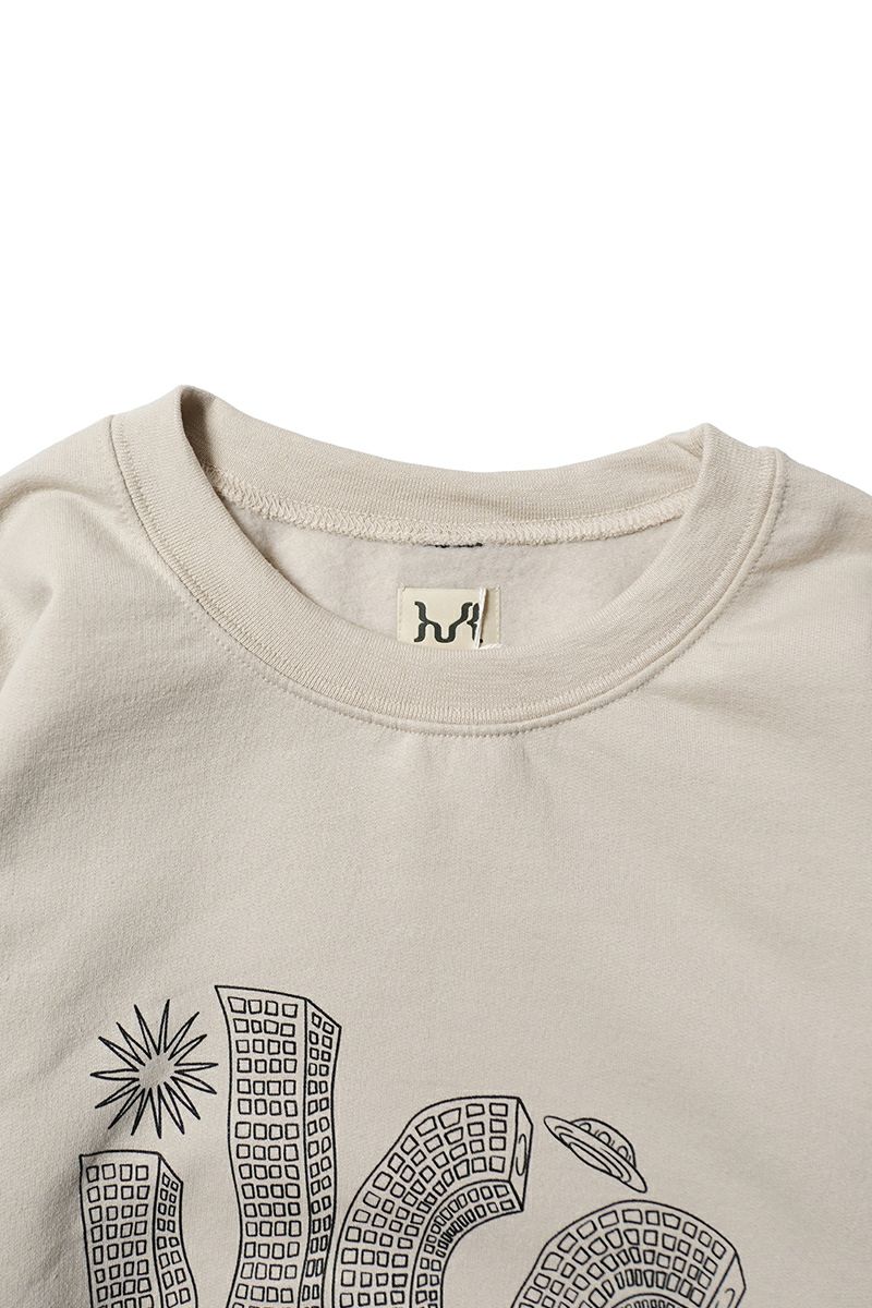 High Scream Center(ハイスクリームセンター)  COLORING LABYRINTH SW カラーリングラビリンスス スウェット HSC25FW-CT07