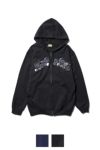 High Scream Center(ハイスクリームセンター)  COLLEGE LOGO ZIP HOODIE カレッジロゴジップフーディー HSC25FW-CT015