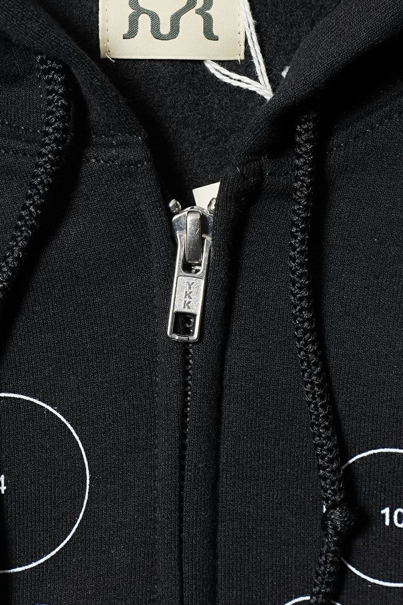 High Scream Center(ハイスクリームセンター)  COLLEGE LOGO ZIP HOODIE カレッジロゴジップフーディー HSC25FW-CT015