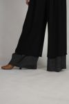 Graphpaper(グラフペーパー) Cupro Stripe Layered Sheer Pants キュプラストライプレイヤードシアーパンツ GL253-40416