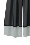 Graphpaper(グラフペーパー) Cupro Stripe Layered Sheer Pants キュプラストライプレイヤードシアーパンツ GL253-40416