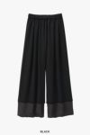 Graphpaper(グラフペーパー) Cupro Stripe Layered Sheer Pants キュプラストライプレイヤードシアーパンツ GL253-40416