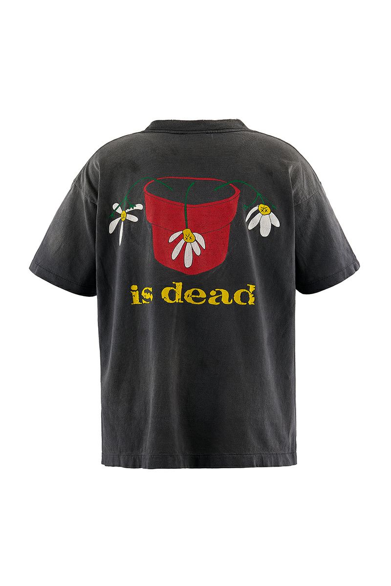 SAINT Mxxxxxx(セントマイケル)  SM-HR1-0000-C18 / DLS_SS TEE DE LA SOUL BLACK 半袖Tシャツ