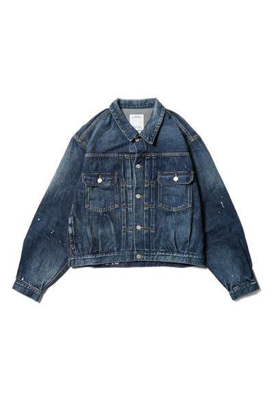 visvim(ビズビム)  SS 101X JKT DMGD-1010 デニムジャケット 0125105006003