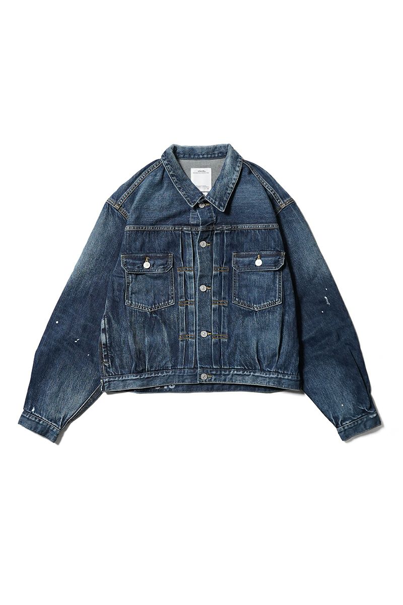 visvim(ビズビム)  SS 101X JKT DMGD-1010 デニムジャケット 0125105006003