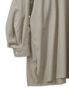 Graphpaper(グラフペーパー)  Silicon Poplin Deep Slit Regular Collar Shirt シリコンポプリンディープスリットレギュラーカラーシャツ GL253-50182