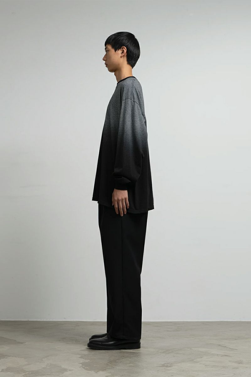 Graphpaper(グラフペーパー) Gradient Border LS Tee グラディエントボーダー長袖Tシャツ GU253-70511