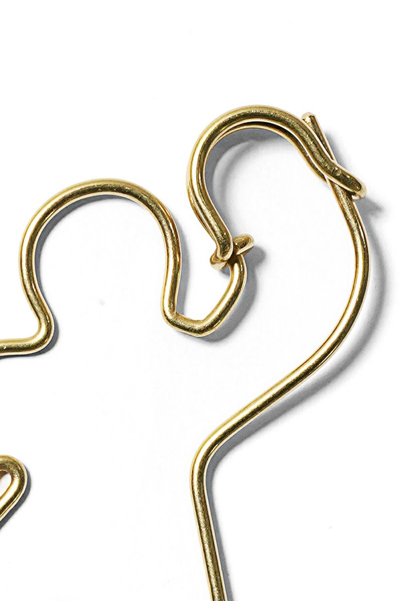 kengo(ケンゴ) brass pincharm "hito" ブラスピンチャーム 人 KBC-GO3