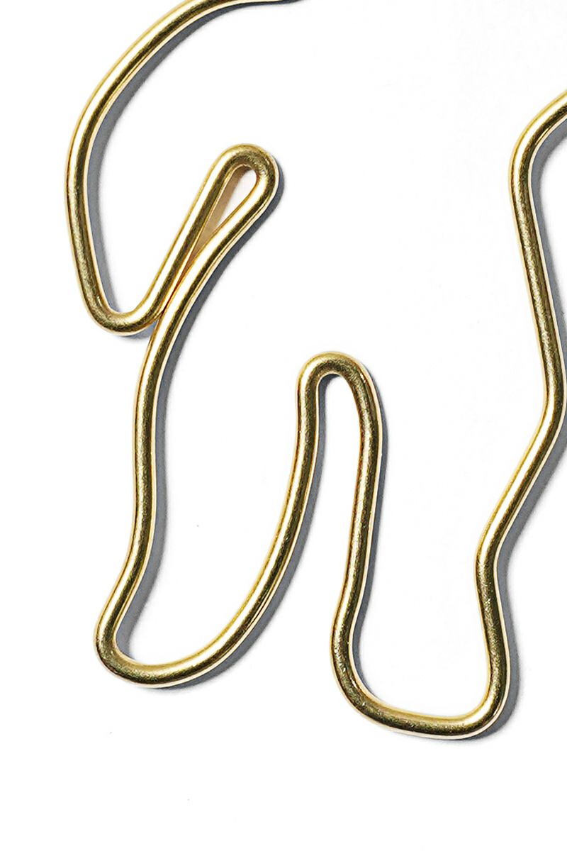 kengo(ケンゴ) brass pincharm "hito" ブラスピンチャーム 人 KBC-GO3