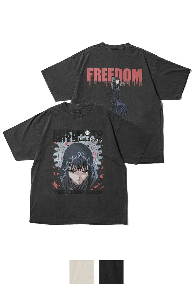 THE SUGAR PUNCH(シュガーパンチ) SS T-Shirt(OSARAGI) 半袖Tシャツ SAKAMOTO DAYS サカモトデイズ 大佛 おさらぎ TSDM25SM007
