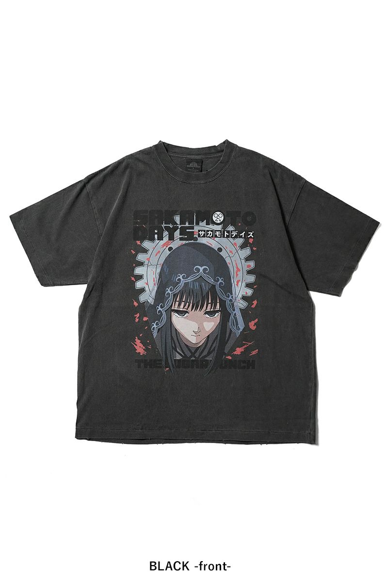 THE SUGAR PUNCH(シュガーパンチ) SS T-Shirt(OSARAGI) 半袖Tシャツ SAKAMOTO DAYS サカモトデイズ 大佛 おさらぎ TSDM25SM007