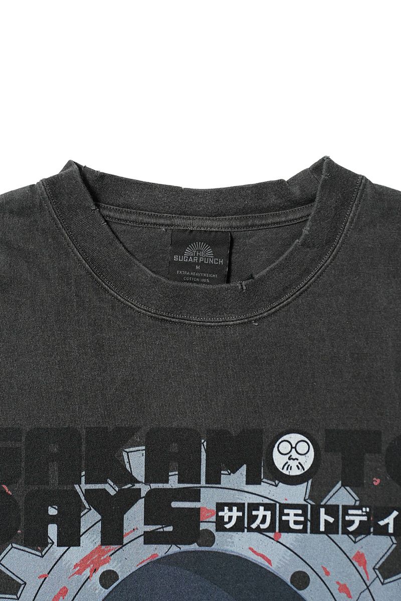 THE SUGAR PUNCH(シュガーパンチ) SS T-Shirt(OSARAGI) 半袖Tシャツ SAKAMOTO DAYS サカモトデイズ 大佛 おさらぎ TSDM25SM007