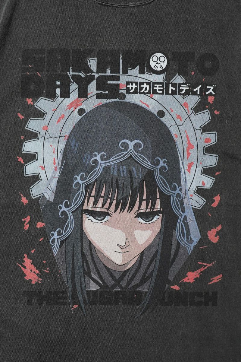 THE SUGAR PUNCH(シュガーパンチ) SS T-Shirt(OSARAGI) 半袖Tシャツ SAKAMOTO DAYS サカモトデイズ 大佛 おさらぎ TSDM25SM007