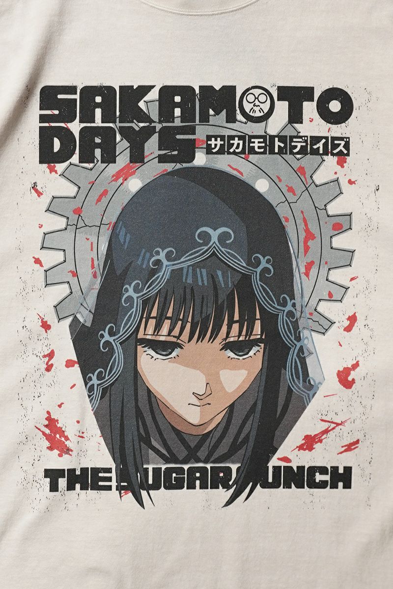 THE SUGAR PUNCH(シュガーパンチ) SS T-Shirt(OSARAGI) 半袖Tシャツ SAKAMOTO DAYS サカモトデイズ 大佛 おさらぎ TSDM25SM007