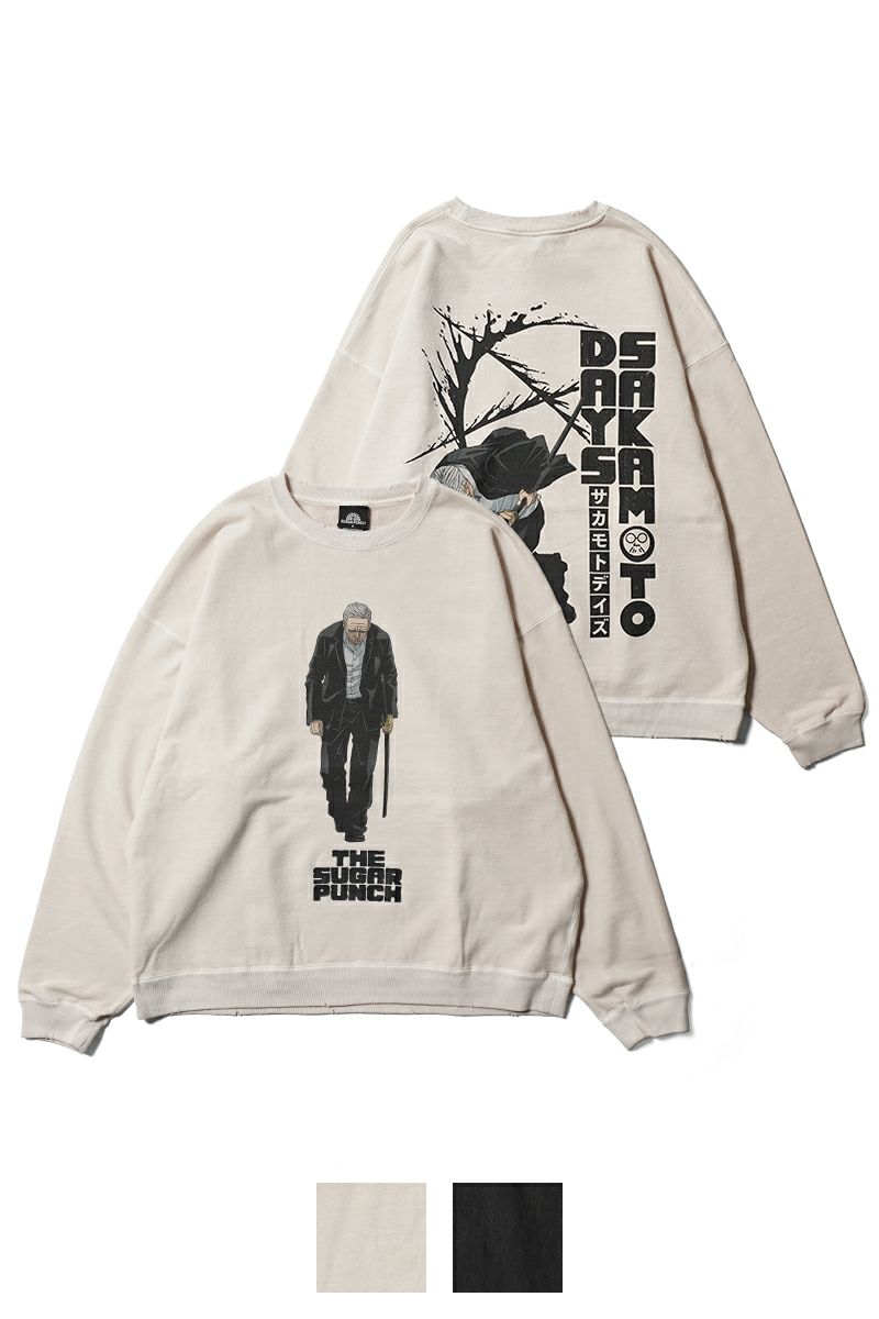 THE SUGAR PUNCH(シュガーパンチ) Sweat(TAKAMURA) スウェットシャツ SAKAMOTO DAYS サカモトデイズ 篁 タカムラ TSDM25SM018