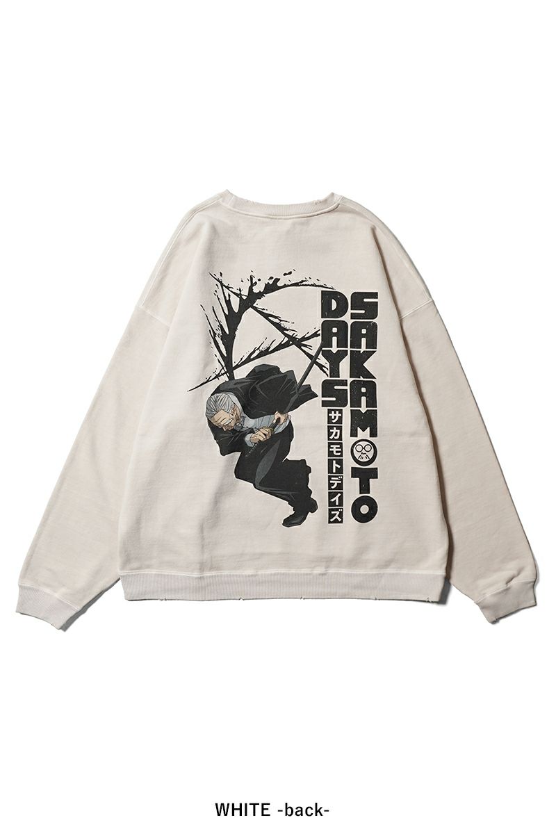 THE SUGAR PUNCH(シュガーパンチ) Sweat(TAKAMURA) スウェットシャツ SAKAMOTO DAYS サカモトデイズ 篁 タカムラ TSDM25SM018