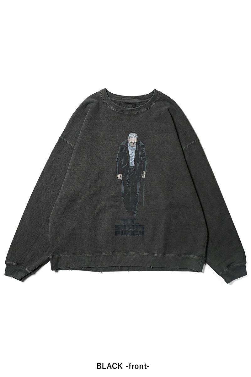 THE SUGAR PUNCH(シュガーパンチ) Sweat(TAKAMURA) スウェットシャツ SAKAMOTO DAYS サカモトデイズ 篁 タカムラ TSDM25SM018
