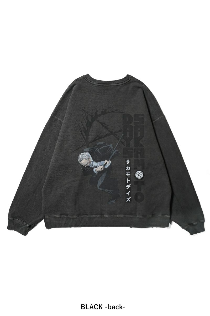 THE SUGAR PUNCH(シュガーパンチ) Sweat(TAKAMURA) スウェットシャツ SAKAMOTO DAYS サカモトデイズ 篁 タカムラ TSDM25SM018