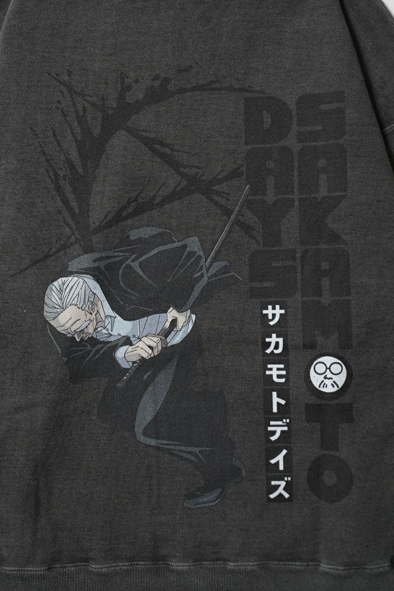 THE SUGAR PUNCH(シュガーパンチ) Sweat(TAKAMURA) スウェットシャツ SAKAMOTO DAYS サカモトデイズ 篁 タカムラ TSDM25SM018