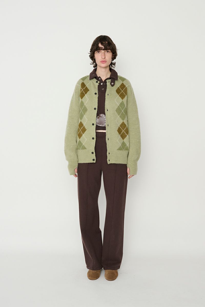 JANE SMITH(ジェーンスミス) FROSTING COTTON FLEECE PANTS フロスティングコットンフリースパンツ 25WCT-#943S