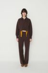 JANE SMITH(ジェーンスミス) FROSTING COTTON FLEECE SNAP COLLAR PULLOVER フロスティングコットンフリーススナップカラープルオーバー 25WCT-#953S