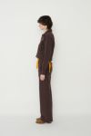 JANE SMITH(ジェーンスミス) FROSTING COTTON FLEECE SNAP COLLAR PULLOVER フロスティングコットンフリーススナップカラープルオーバー 25WCT-#953S