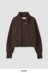 JANE SMITH(ジェーンスミス) FROSTING COTTON FLEECE SNAP COLLAR PULLOVER フロスティングコットンフリーススナップカラープルオーバー 25WCT-#953S