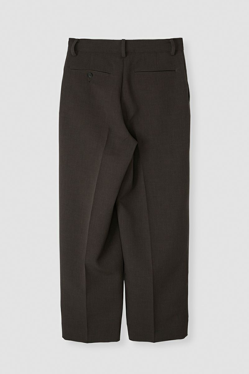 JANE SMITH(ジェーンスミス) POLYESTER W CLOTH SLACKS ポリエステルダブルクロススラックス 25WPT-#903S