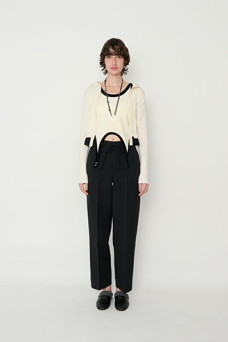 JANE SMITH(ジェーンスミス) POLYESTER W CLOTH SLACKS ポリエステルダブルクロススラックス 25WPT-#903S