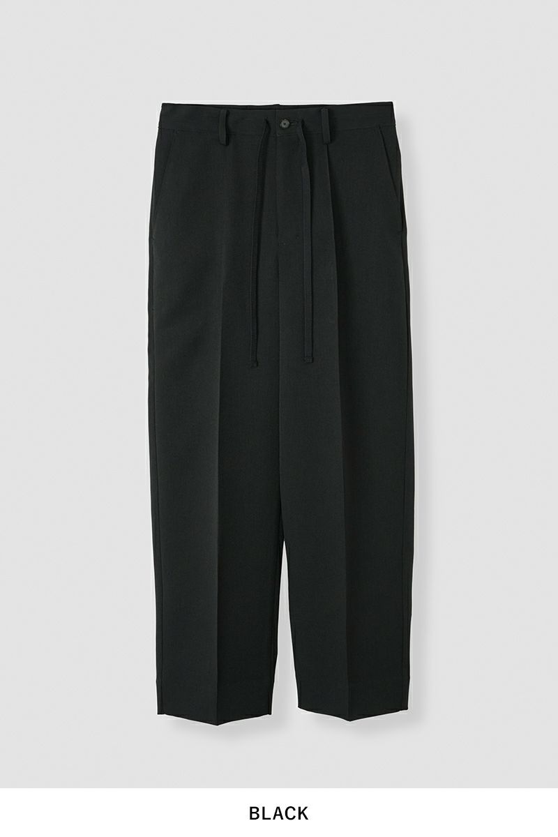 JANE SMITH(ジェーンスミス) POLYESTER W CLOTH SLACKS ポリエステルダブルクロススラックス 25WPT-#903S