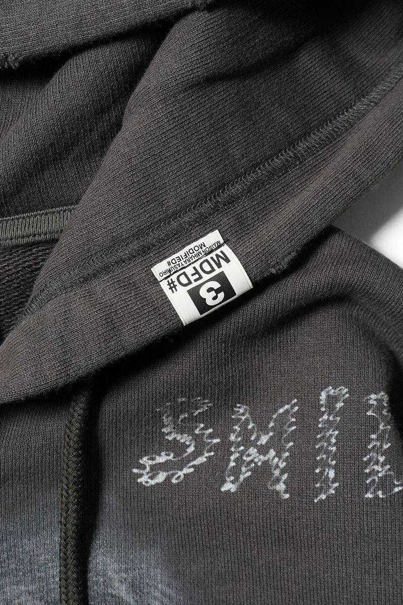 Maison MIHARA YASUHIRO(メゾン ミハラヤスヒロ) EMBELLISHED DISTRESSED PARKA エンベルイッシュドディストレストパーカ J15PK721