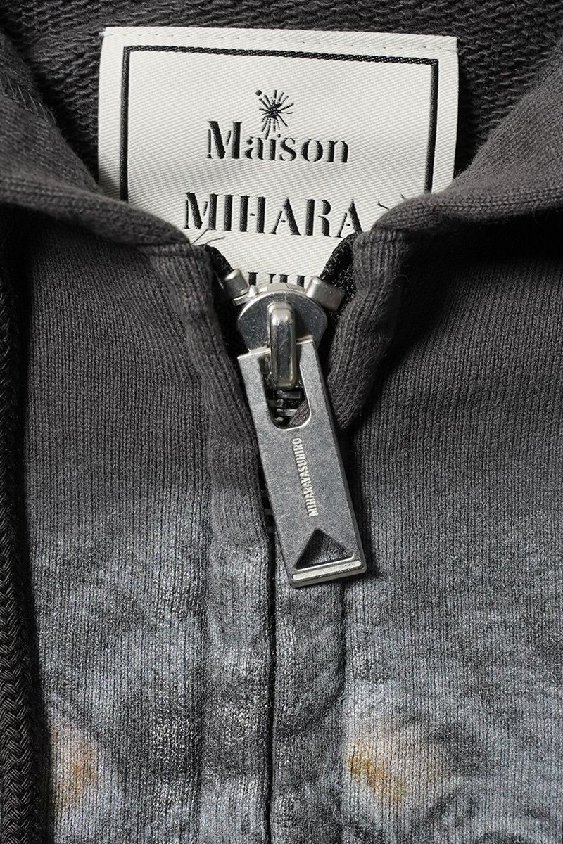 Maison MIHARA YASUHIRO(メゾン ミハラヤスヒロ) EMBELLISHED DISTRESSED PARKA エンベルイッシュドディストレストパーカ J15PK721