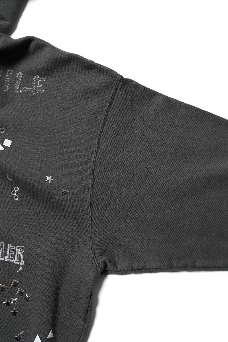 Maison MIHARA YASUHIRO(メゾン ミハラヤスヒロ) EMBELLISHED DISTRESSED PARKA エンベルイッシュドディストレストパーカ J15PK721