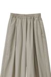 Graphpaper(グラフペーパー) Silicon Poplin Two Tuck Easy Wide Pants シリコンポプリンツータックイージーワイドパンツ GL253-40185
