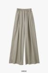 Graphpaper(グラフペーパー) Silicon Poplin Two Tuck Easy Wide Pants シリコンポプリンツータックイージーワイドパンツ GL253-40185
