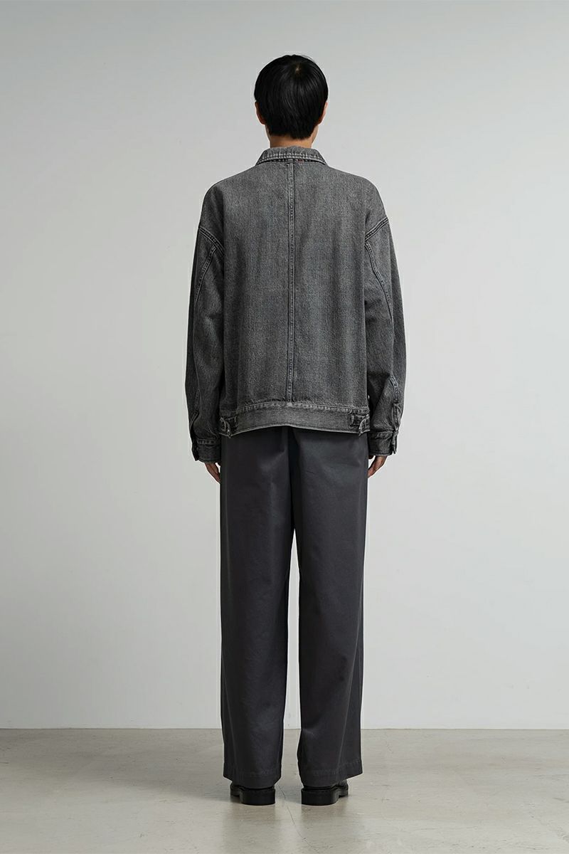 Graphpaper(グラフペーパー) Selvage Denim Zip Jacket -LIGHT FADE- セルヴィッチデニムジップジャケット ライトフェード GM253-20056LB