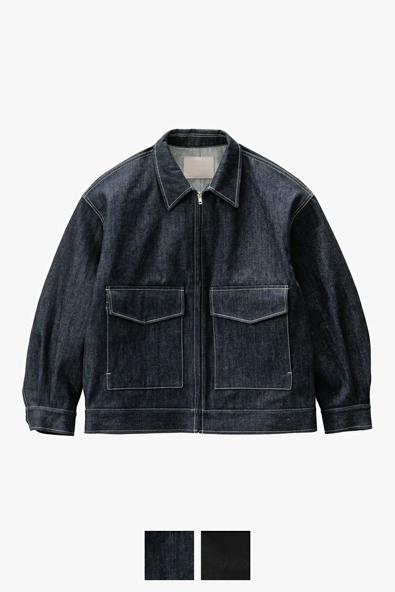 Graphpaper(グラフペーパー) Selvage Denim Zip Jacket セルヴィッチデニムジップジャケット GM253-20056RB