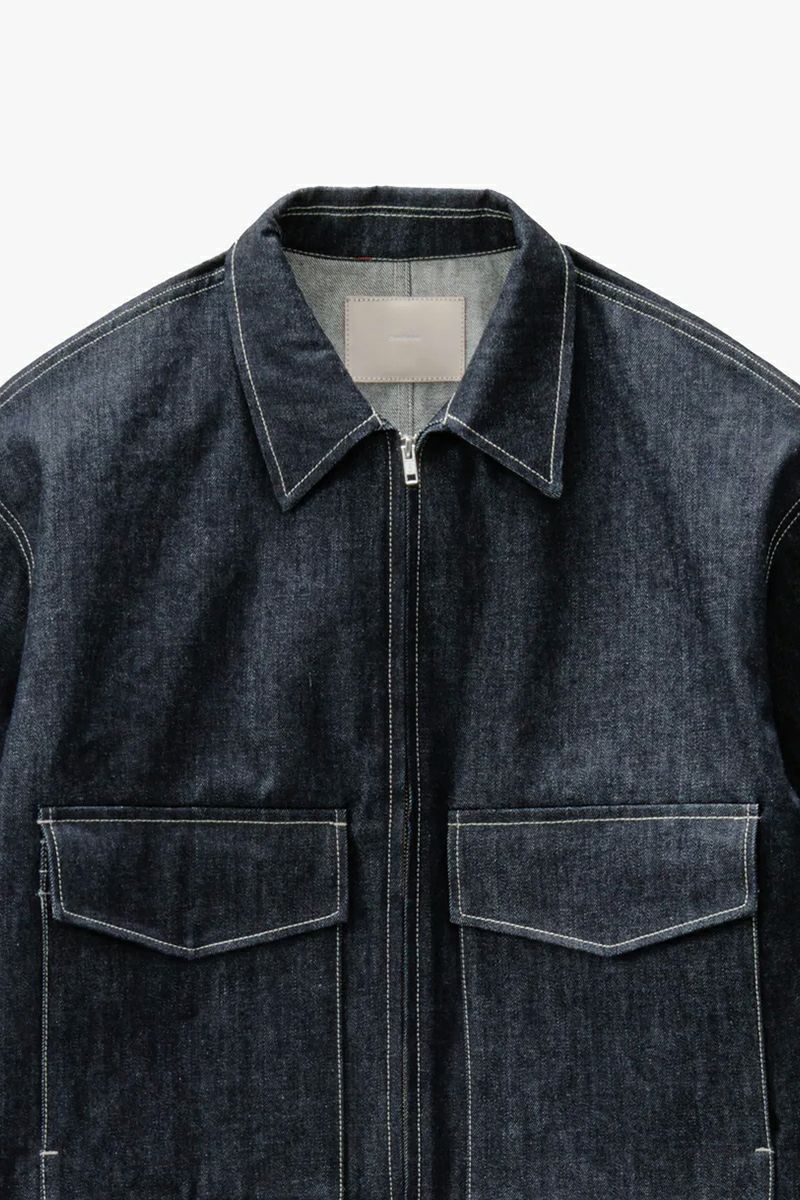 Graphpaper(グラフペーパー) Selvage Denim Zip Jacket セルヴィッチデニムジップジャケット GM253-20056RB