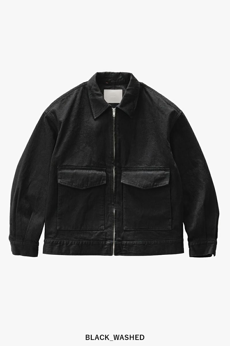 Graphpaper(グラフペーパー) Selvage Denim Zip Jacket セルヴィッチデニムジップジャケット GM253-20056RB