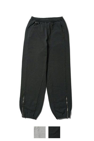CHASSE(チェイス) ZIP WIDE-CTN ジップワイドスウェットパンツ CHA25FW_PT3
