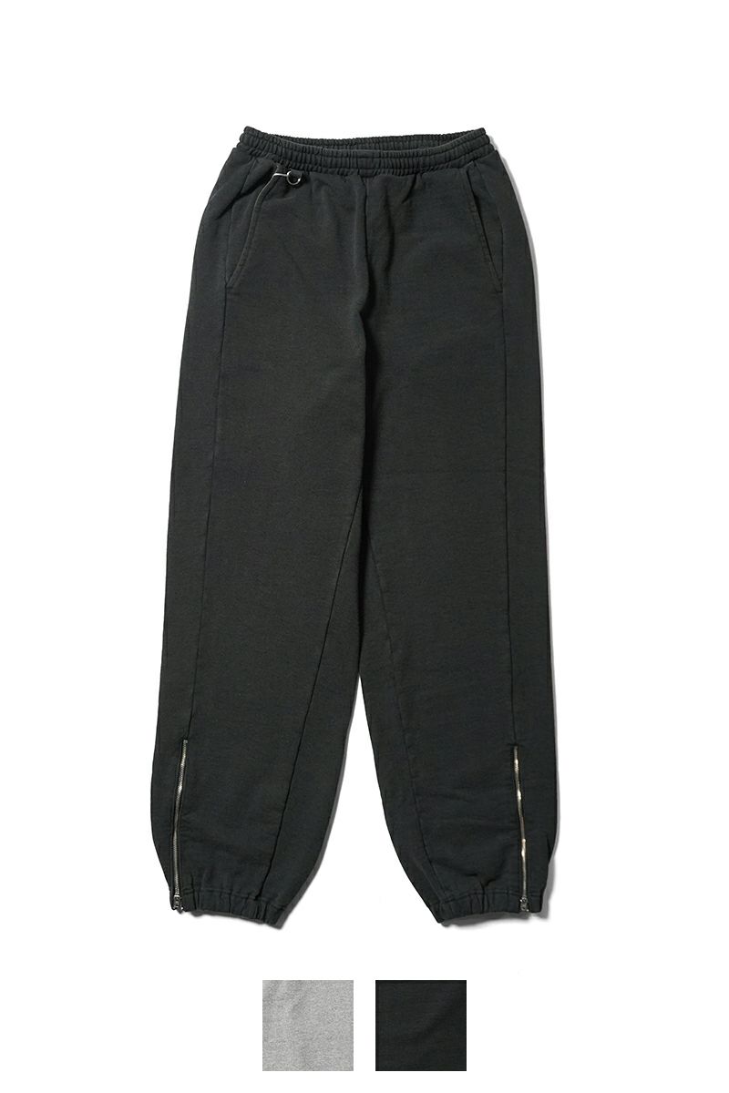 CHASSE(チェイス) ZIP WIDE-CTN ジップワイドスウェットパンツ CHA25FW_PT3