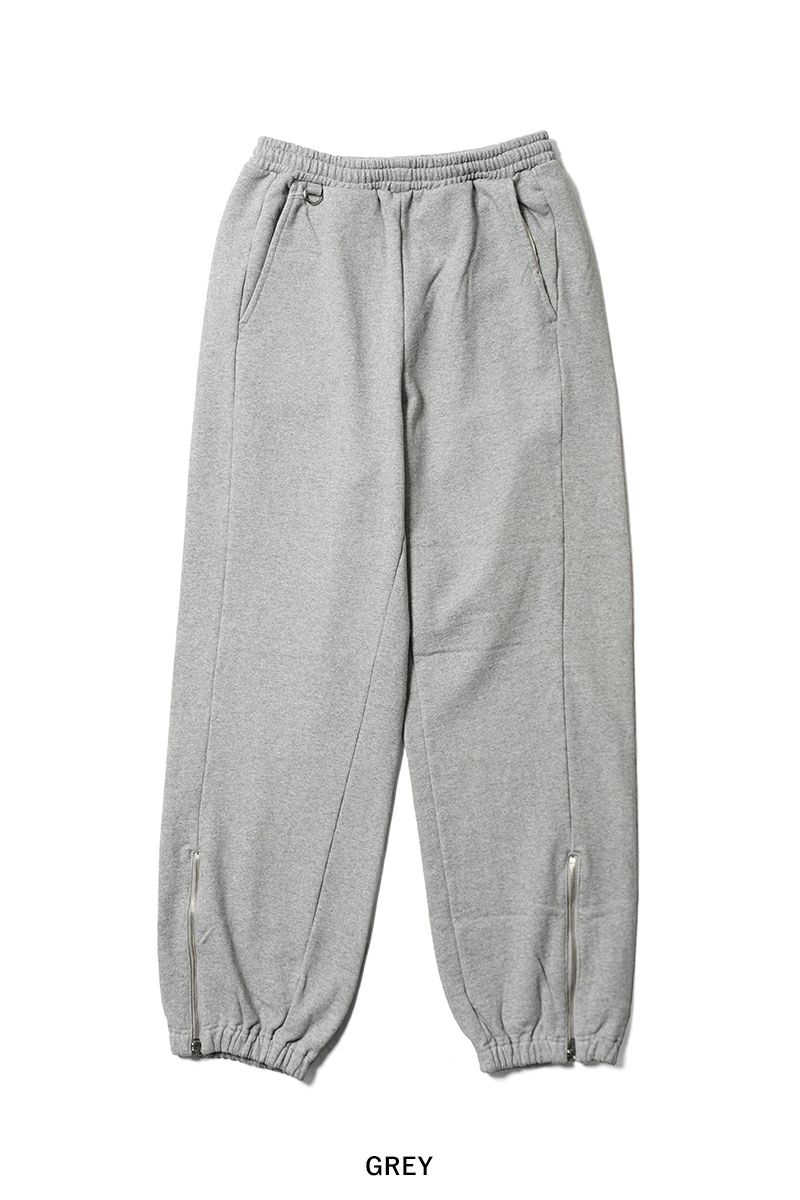 CHASSE(チェイス) ZIP WIDE-CTN ジップワイドスウェットパンツ CHA25FW_PT3