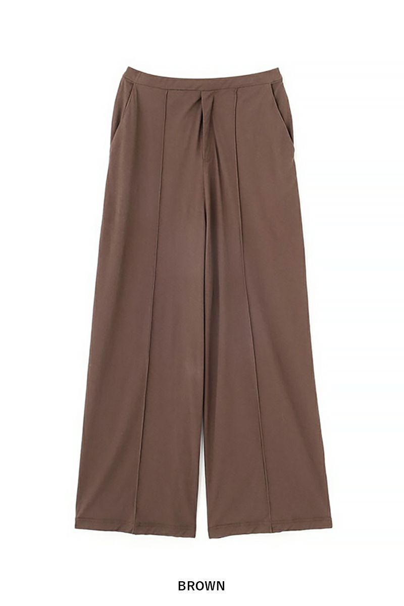 ETRE TOKYO(エトレトウキョウ) ピンタックリラクシーパンツ 1225420042