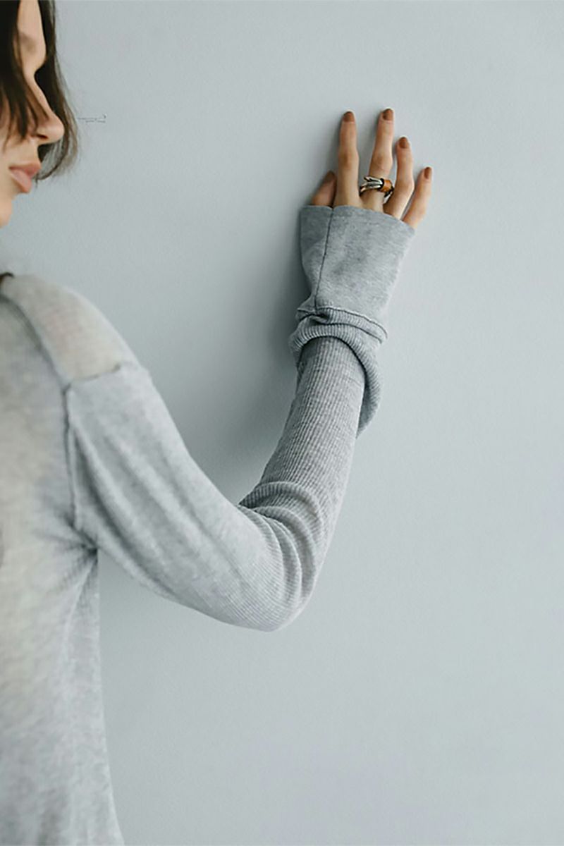 ETRE TOKYO(エトレトウキョウ) シアーハイゲージニットカーディガン 1225404041