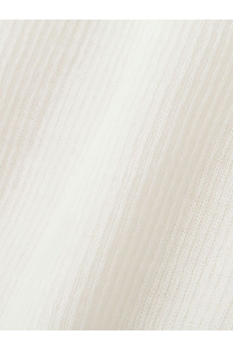 ETRE TOKYO(エトレトウキョウ) シアーハイゲージニットカーディガン 1225404041