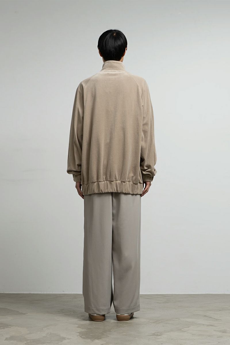 Graphpaper(グラフペーパー) Compact Velour Track Jacket コンパクトベロアトラックジャケット GM253-70404