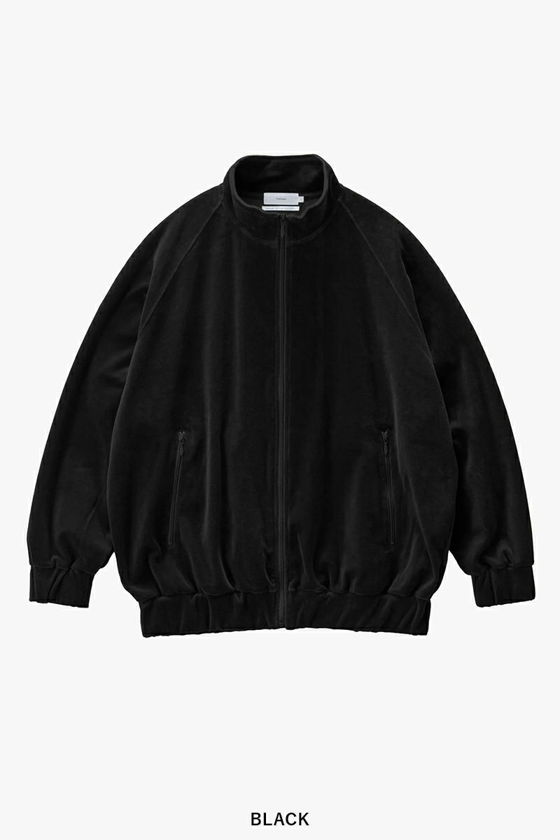 Graphpaper(グラフペーパー) Compact Velour Track Jacket コンパクトベロアトラックジャケット GM253-70404