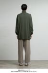 Graphpaper(グラフペーパー) Brushed Mockrody High Neck LS Tee ブラッシュドモックロディハイネック長袖Tシャツ GM253-70422